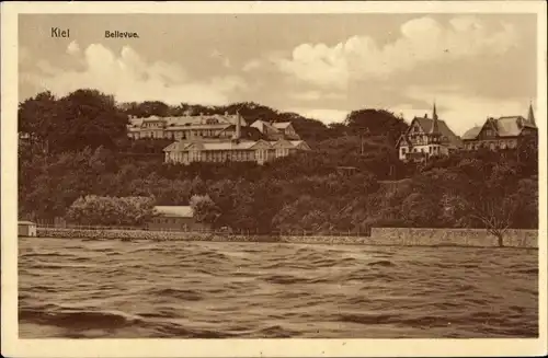 Ak Düsternbrook Kiel, Bellevue