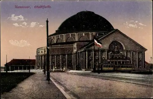 Ak Hannover in Niedersachsen, Stadthalle