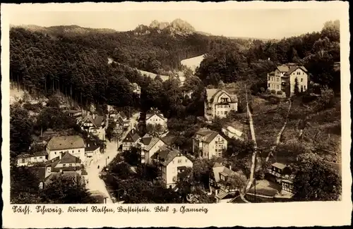 Ak Rathen an der Elbe Sächsische Schweiz, Panorama