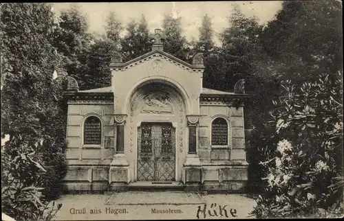 Ak Hagen im Bremischen, Mausoleum