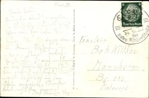 Ak Bad Cleve Kleve am Niederrhein, Schwanenburg