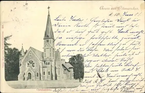 Ak Hamburg Altona Othmarschen, Christuskirche