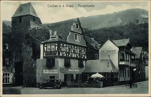 Ak Cochem an der Mosel, Thorschenke