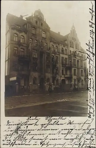 Foto Ak Hannover in Niedersachsen, Giebelhäuser