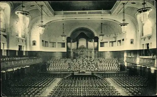 Ak Essen im Ruhrgebiet, Stadtgarten, großer Saal