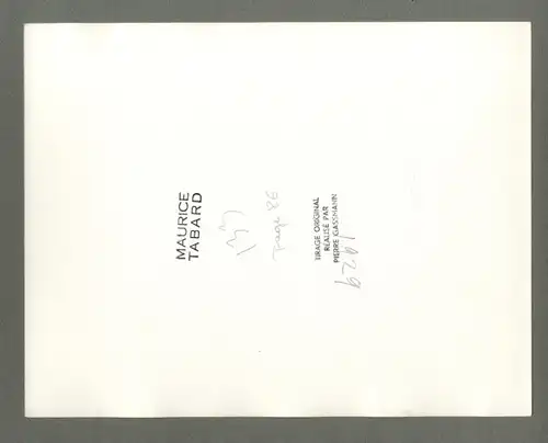 Maurice Tabard, Original, 1970er Jahre, o.T. (Oeuvres Poétiques complètes, Fotomontage)