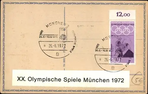 Briefmarken Künstler Ak Beringer, O., Einführung der neuen Briefmarken 1916, König Ludwig III
