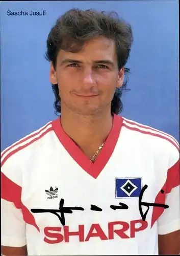 Ak Fußballspieler Sascha Jusufi, Autogramm, Hamburger SV