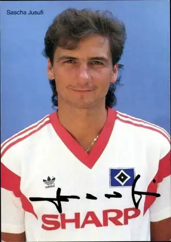 Ak Fußballspieler Sascha Jusufi, Autogramm, Hamburger SV