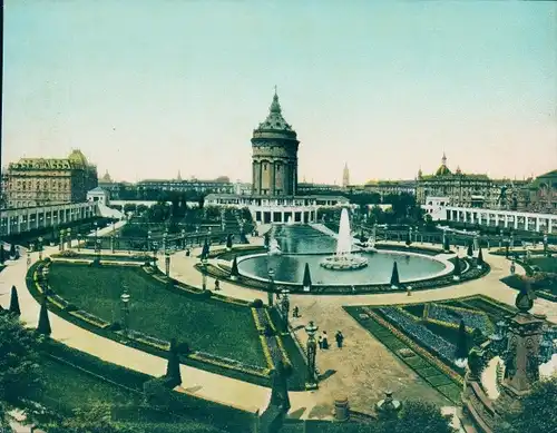 Chromo Foto Mannheim in Baden, Wasserturm