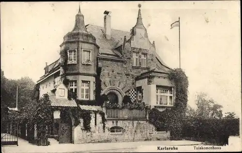 Ak Karlsruhe in Baden, Tuiskonenhaus