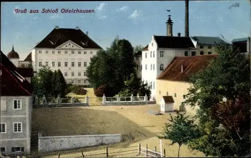 Ak Odelzhausen in Oberbayern, Schloss