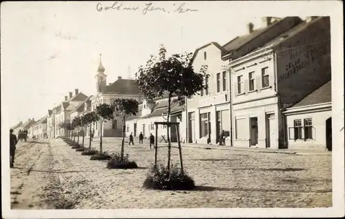 Ak Golčův Jeníkov Goltsch Jenikau Region Hochland, Namesti