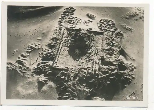 Sammelbild Zeppelin Weltfahrten Nr. 224 Ägypten-Fahrt 1931, Ausgrabungen bei Sakkara