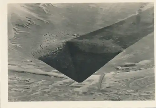 Sammelbild Zeppelin Weltfahrten Nr. 225 Ägypten-Fahrt 1931, Onnospyramide bei Sakkara