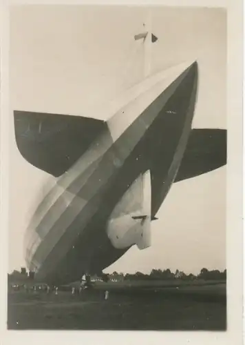 Sammelbild Zeppelin Weltfahrten Nr. 118 LZ 127 Graf Zeppelin Fahrtbetrieb, Schiffsheck