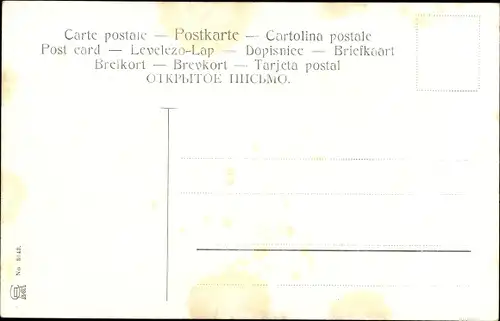 Künstler Ak Quidenus, Fritz, Vernunftehe, Dackel im Bett