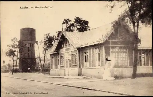 Ak Auchel Pas de Calais, Goutte de Lait