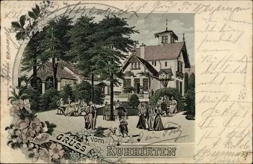 Litho Hansestadt Bremen, Gasthaus zum Kuhhirten