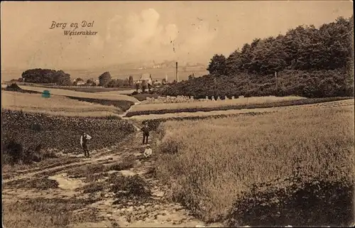 Ak Berg en Dal Gelderland Niederlande, Westerakker