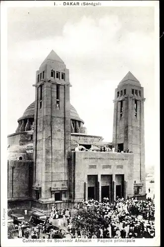 Ak Dakar Senegal, Cathedrale du Souvenir Africain