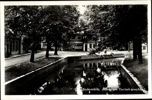 Ak Medemblik Nordholland Niederlande, Achterom