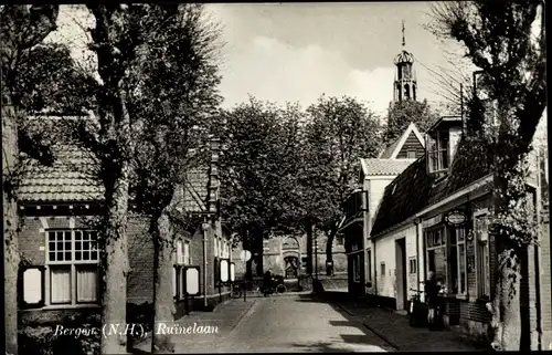 Ak Bergen Nordholland Niederlande, Ruinelaan