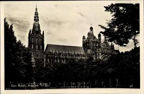 Ak 's Hertogenbosch Den Bosch Nordbrabant Niederlande, Basiliek St. Jan