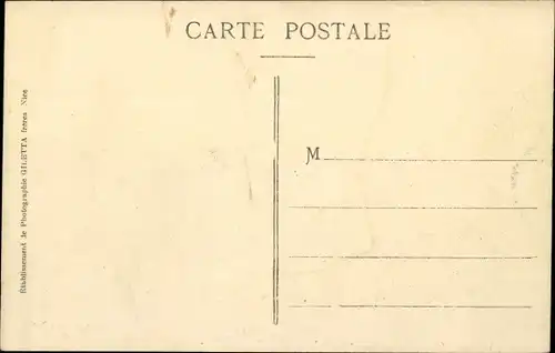 Ak Monaco, Vue prise entre les Oliviers