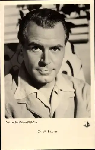 Ak Schauspieler O. W. Fischer, Portrait