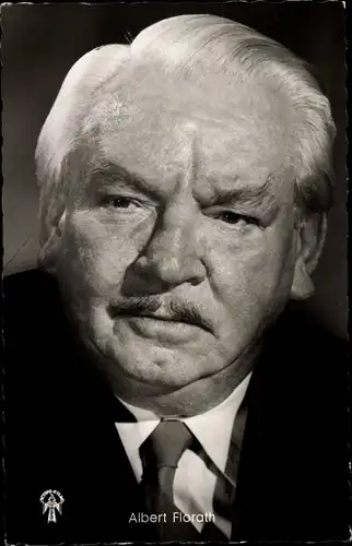 Ak Schauspieler Albert Florath, Portrait
