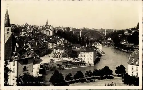 Ak Bern Stadt Schweiz, Vue generale