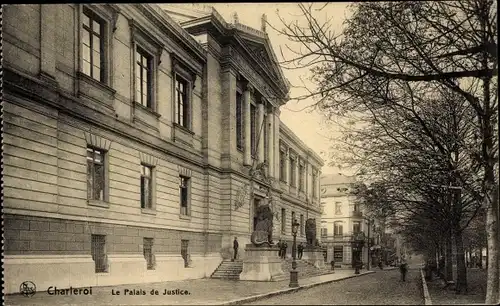 Ak Charleroi Wallonien Hennegau, Le Palais de Justice