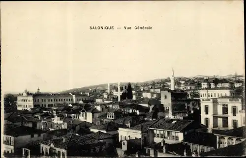 Ak Saloniki Thessaloniki Griechenland, Vue Generale