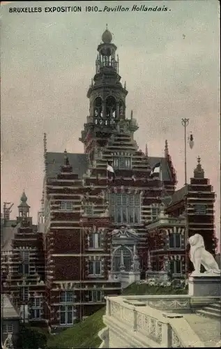 Ak Brüssel Belgien, Exposition 1910, Pavillon Hollandais