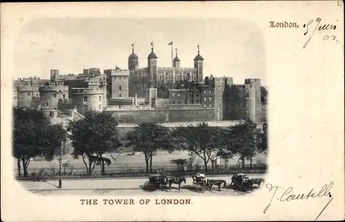 Ak London City England, The Tower