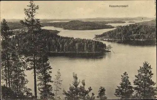 Ak Kesamonsaari Finnland, Seepanorama