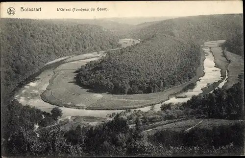 Ak Botassart Wallonien Luxemburg, l'Orient (Tombeau du Geant)
