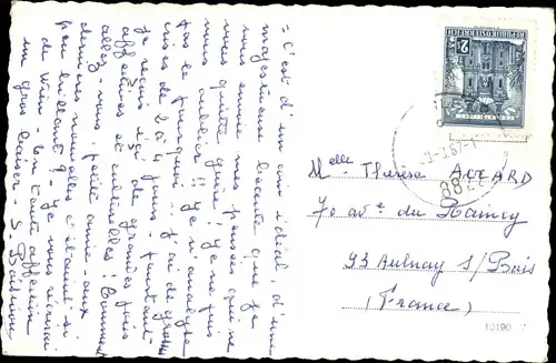 Ak Kulm am Zirbitz Murau Steiermark, Blick auf Häuser, Wald, Berge