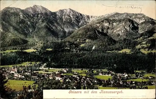 Ak Bad Goisern am Hallstättersee Oberösterreich, Panorama