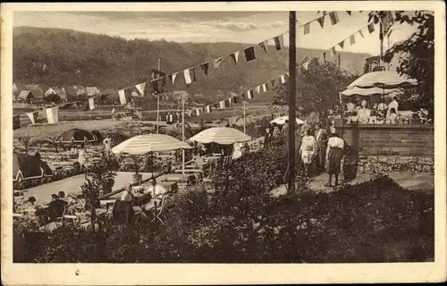 Ak Pötzscha Wehlen an der Elbe Sächsische Schweiz, Hotel u. Restaurant Bauernhäus'l