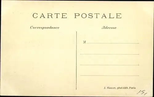 Ak Le Dirigéable Ville de Paris, Le Lachez tout, Französisches Luftschiff