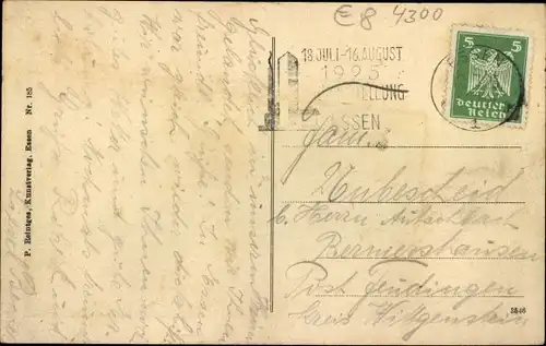 Ak Essen im Ruhrgebiet, Bootshaus