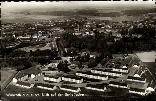 Ak Wickrath Mönchengladbach am Niederrhein, Blick auf den Schlossacker