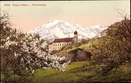 Ak Pfäfers Kanton Sankt Gallen, Pirminsberg