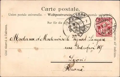 Ak Luzern Stadt Schweiz, Panorama