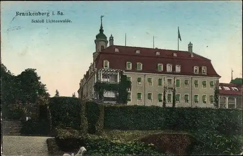 Ak Frauenstein im Erzgebirge, Schloss Lichtenwalde