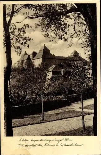 Ak Augustusburg im Erzgebirge, Schloss