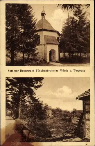 Ak Tüschenbroich Wegberg, Restaurant Tüschenbroicher Mühle