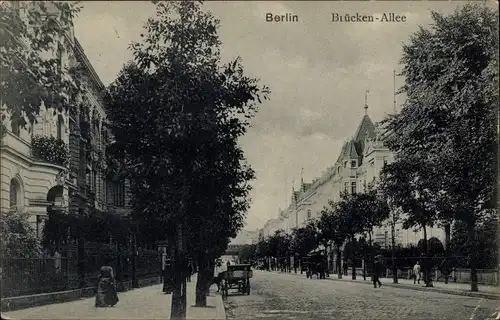 Ak Berlin Tiergarten, Brückenallee